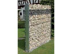 Gabionenzaun "ALINE" zum Aufschrauben 100cm Grundelement