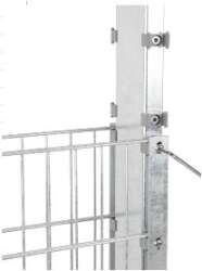 Gabionenzaun "ALINE" zum Aufschrauben 100cm Grundelement