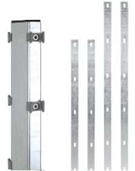 Gabionenzaun "ALINE" zum Aufschrauben 100cm Anbauset