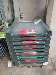 Wellengitter-Einzeltor Grün - 1750mm x 1250mm