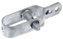 Maschendrahtzaun-Set zum Einbetonieren -Höhe 80cm, Länge 100m, verzinkt-