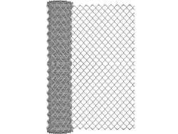 Maschendrahtzaun-Set zum Einbetonieren -Höhe 120cm, Länge 25m, verzinkt-