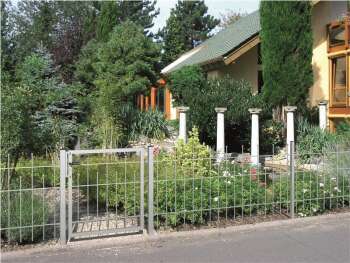 10 Meter Komplett-Set Zaun Madrid -Höhe 100cm, feuerverzinkt-