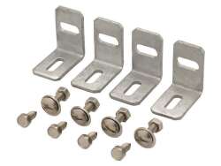 10 Meter Komplett-Set Zaun Madrid -Höhe 100cm, feuerverzinkt-