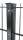 Doppelstabmattenzaun "Flexi-Profi" Höhe 123 cm in Anthrazit RAL7016 im 16 Meter-Set