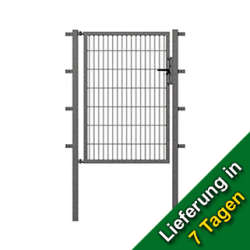 Express-Zaun: Einzeltor f&uuml;r DS-Matten 1600x1000 in...