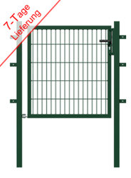 Express-Zaun: Einzeltor f&uuml;r DS-Matten 1000x1000 in...