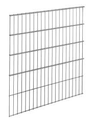 Express-Zaun: 20m-Doppelstabmatten-Paket H&ouml;he 120cm...