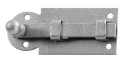 Fensterriegel Edelstahl gerade mit Schlaufe 80