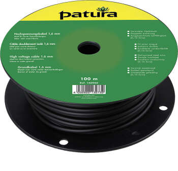 Hochspannungs-Elektrozaunkabel 1,6 mm, 25 m Rolle