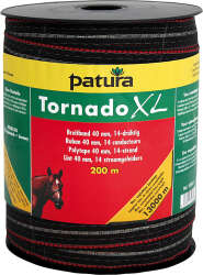 Tornado XL Breitband 40 mm, 200 m Rolle 11 Niro 0,16mm, 3...