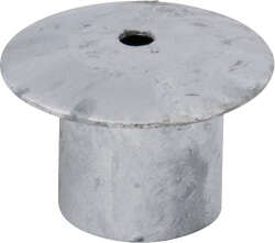 Abdeckung f&uuml;r Einbauh&uuml;lse d= 60 mm
