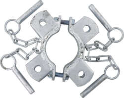 Schelle d= 76 mm, 4 Halter, vz