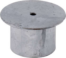 Abdeckung f&uuml;r Einbauh&uuml;lse d= 76 mm