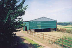 Windschutz-Spannpanele, Höhe 1,00 m Breite  16,80 m