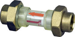 Durchflu&szlig;anzeige, Anschlu&szlig; 3/4&quot;