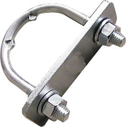 Befestigungsb&uuml;gel f&uuml;r Pfosten 1 1/2&quot; bis...