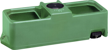 Weidetränke, eckig,  70 Liter Niederdruckventil, 960x390x350 mm