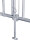 Mittelstütze 460 mm mit Bodenplatte und Querschelle