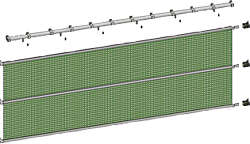 Laufschienensatz 11 m