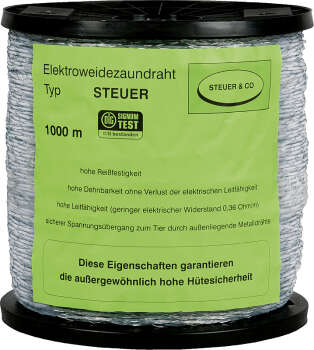 PATURA Spezial-Kunststoffdraht, transparent,
 500 m Rolle