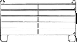 Panel-8 Plus 3,00 m mit Blechverkleidung