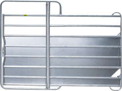Panel-8 Plus mit Tor 3,00 m mit Blechverkleidung