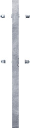 Montagepfosten für Schwedenfressgitter 60x60x4 mm, L=1,29 m