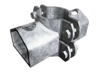 Schelle d=102 mm, mit 2 Riegelhalter TS
