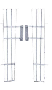 Anschluss für Kälberhütte XL / XXL an Panels