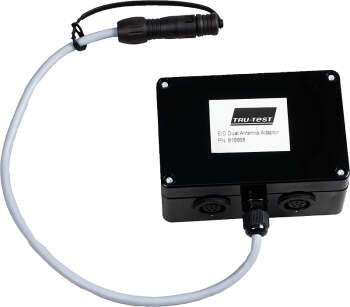 Doppel-Antennen-Adapter
zum Anschluß von 2 Antennen