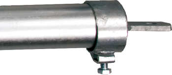 Klemmring d= 70 mm zum Trägerrohr mit Stellschraube
