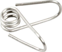 Edelstahl-Clip f&uuml;r Glasfiberpfahl 12 mm (25...