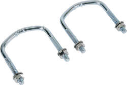 Befestigungsb&uuml;gel zu Pfosten bis 75 mm, (2 St./Pack)