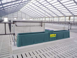 Thermo-Tränkwanne Mod. 6543 Länge 4.3 m, Maxiflow-Schwimmerventil