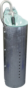 Stahlständer für Mod. 25 R Höhe 80 cm, feuerverzinkt