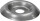 Senkscheibe für Spaltenanker, (25 Stück/Pack) Außendurchmesser 60 mm