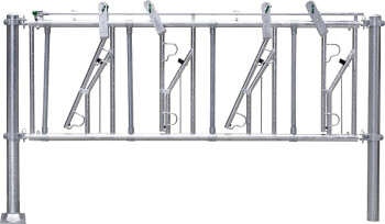 PATURA Selbstfangfressgitter, Nennlänge 440 cm, 6 Fressplätze
