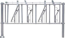 PATURA Selbstfangfressgitter, Nennlänge 440 cm, 6 Fressplätze