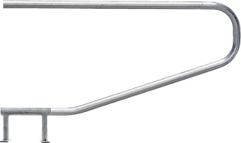 PATURA Liegeboxenbügel Universal, 2er Set - Variante Montagebock für Großvieh, Länge 190 cm / Höhe 0,90 cm