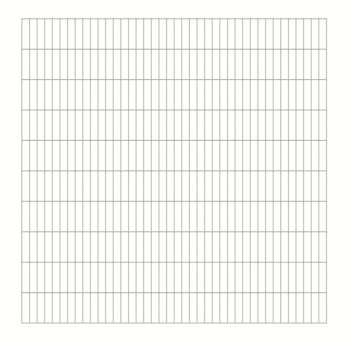 Doppelstabmatte 6/5/6 ohne Überstand Höhe 120cm Länge 200cm Grün RAL6005