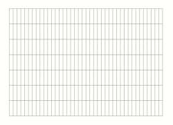 Doppelstabmatte 6/5/6 ohne Überstand Höhe 120cm Länge 200cm Grün RAL6005