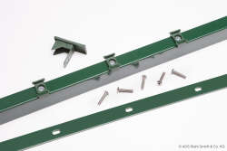 Zaunpfosten TYP A Anthrazitgrau RAL7016 1030mm