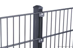 Zaunpfosten TYP PM Anthrazitgrau RAL7016 1430mm