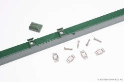 Zaunpfosten TYP PMS Anthrazitgrau  RAL7016 1230mm