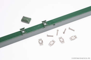 Zaunpfosten TYP PMS Anthrazitgrau  RAL7016 2030mm