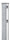 TYP P - fix Anthrazitgrau RAL7016 830mm