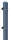 Zaunpfosten TYP U  Anthrazitgrau RAL7016 630mm