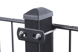 Zaunpfosten TYP U  Anthrazitgrau RAL7016 830mm