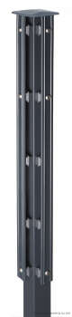 Eckpfosten TYP P - fix Anthrazitgrau RAL7016 830mm